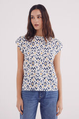 Springfield Playera estampado animal estampado