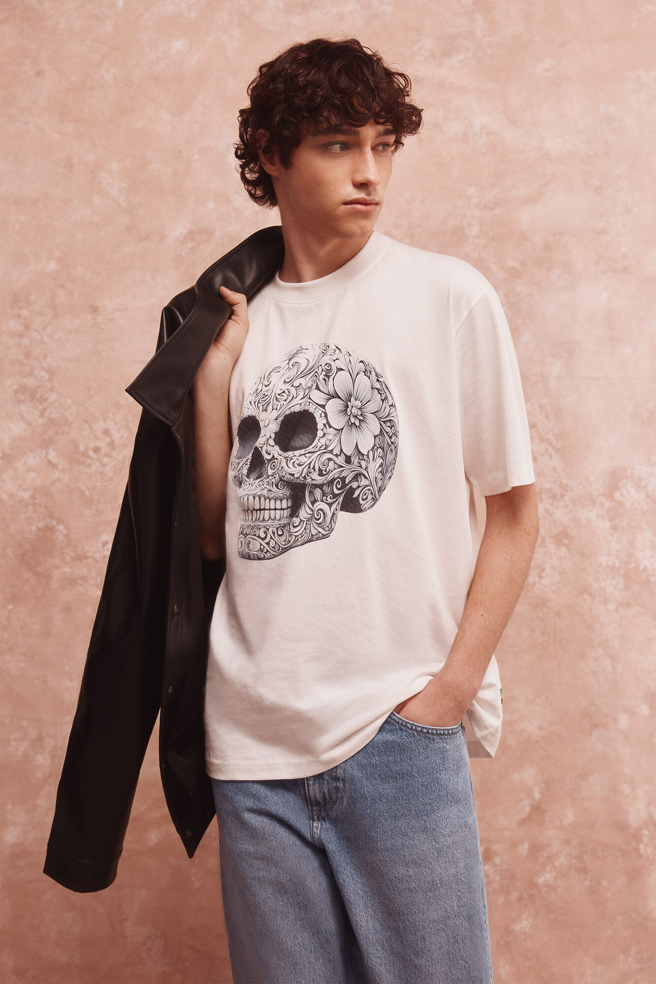 Springfield Canottiera Uomo - Design Pantera Rosa - Manica Corta