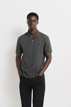 Springfield Polo piqué basico regular fit verde