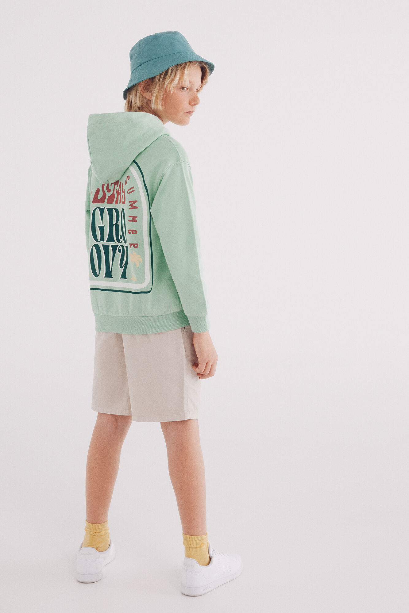 Springfield Kids Sudadera Groovy ni&ntilde;o verde