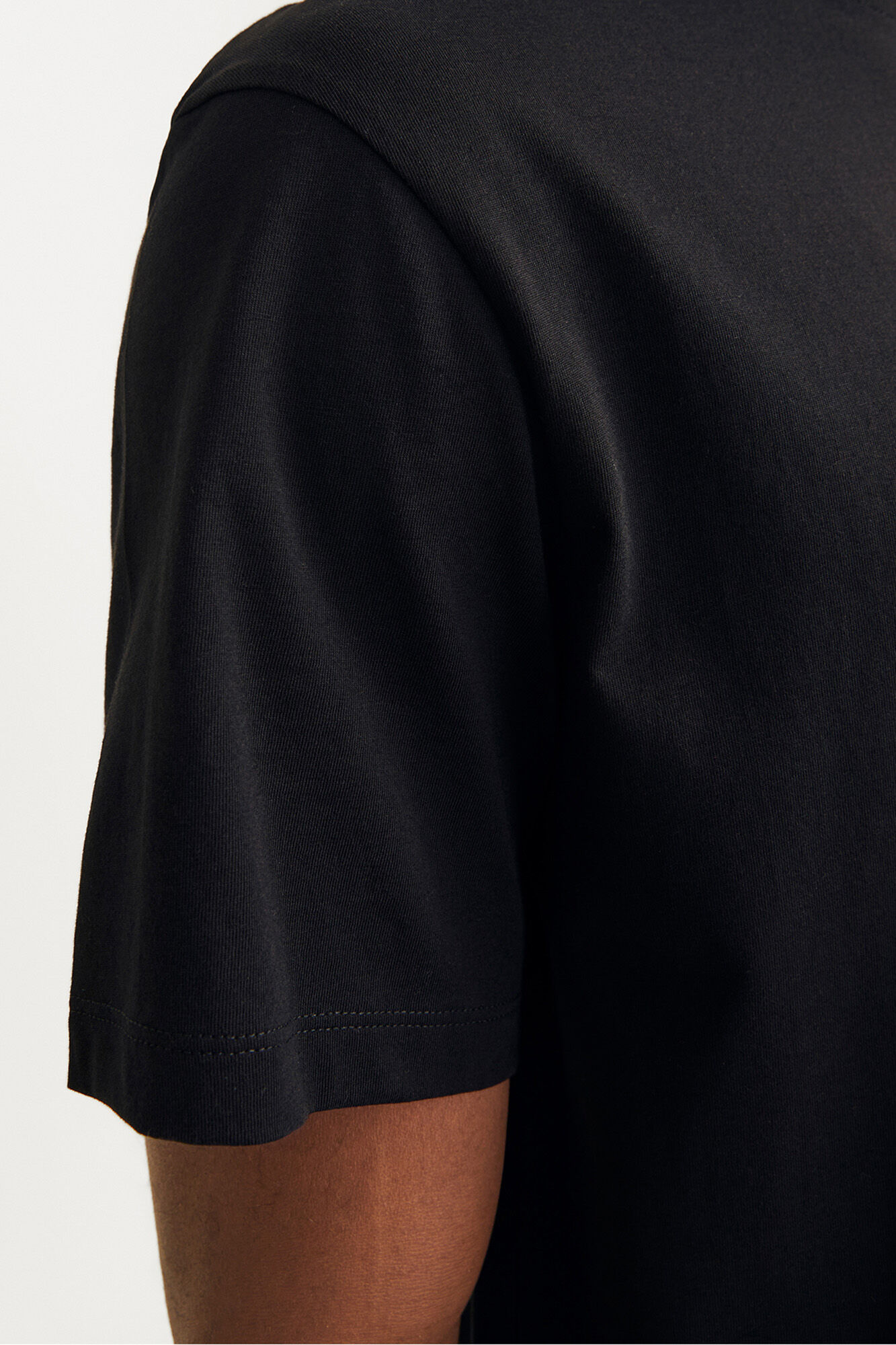 Jack & Jones Playera regular fit logo negro