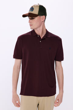 Springfield Polo piqué basico regular fit rojo