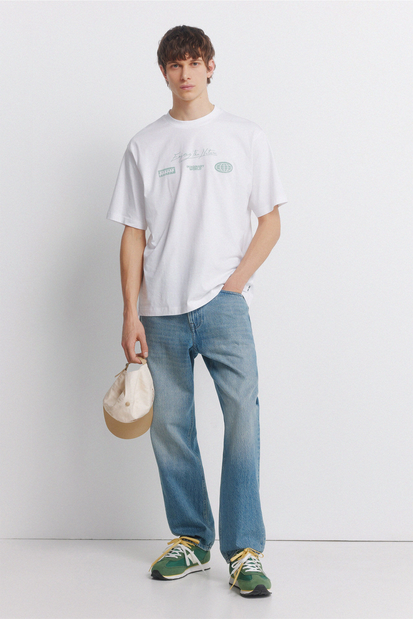 Springfield Playera con logo natural