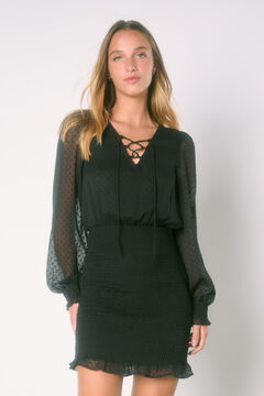 Springfield Vestido "Serenity" negro