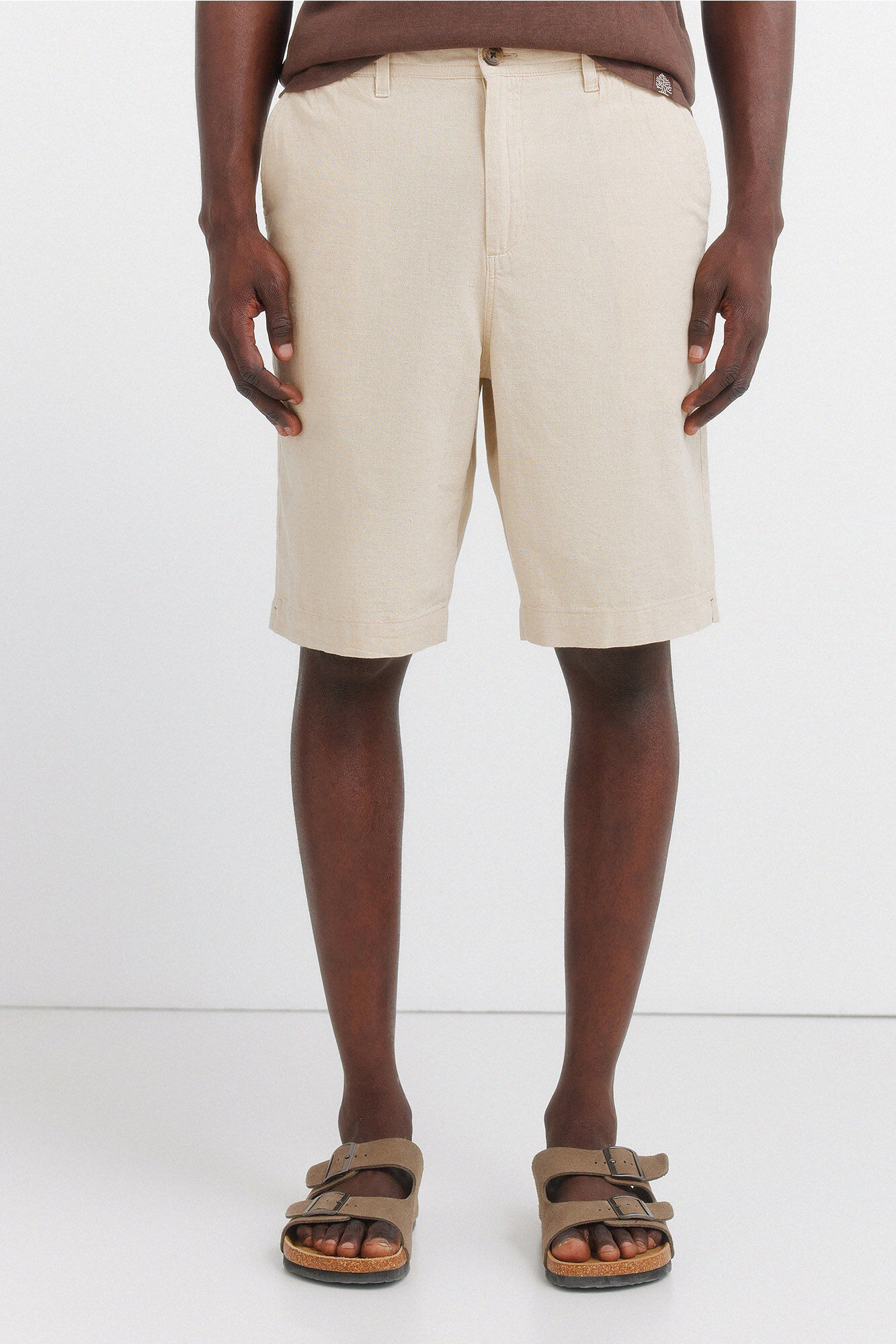 Springfield Bermudas de lino relaxed fit