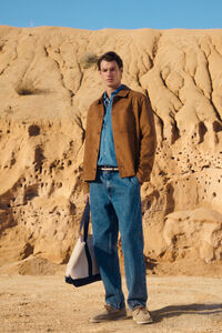 Springfield Jeans chino sobrete&ntilde;ido relaxed fit