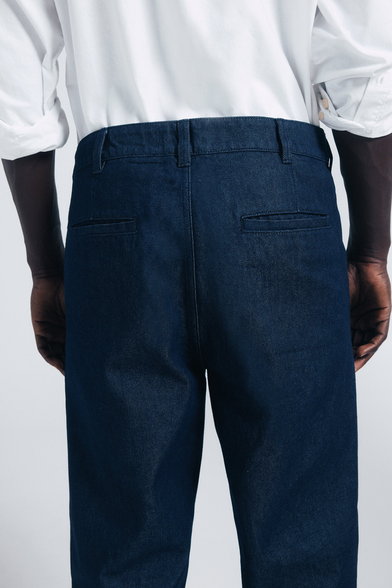 Springfield Jeans chino lavado desencolado marino