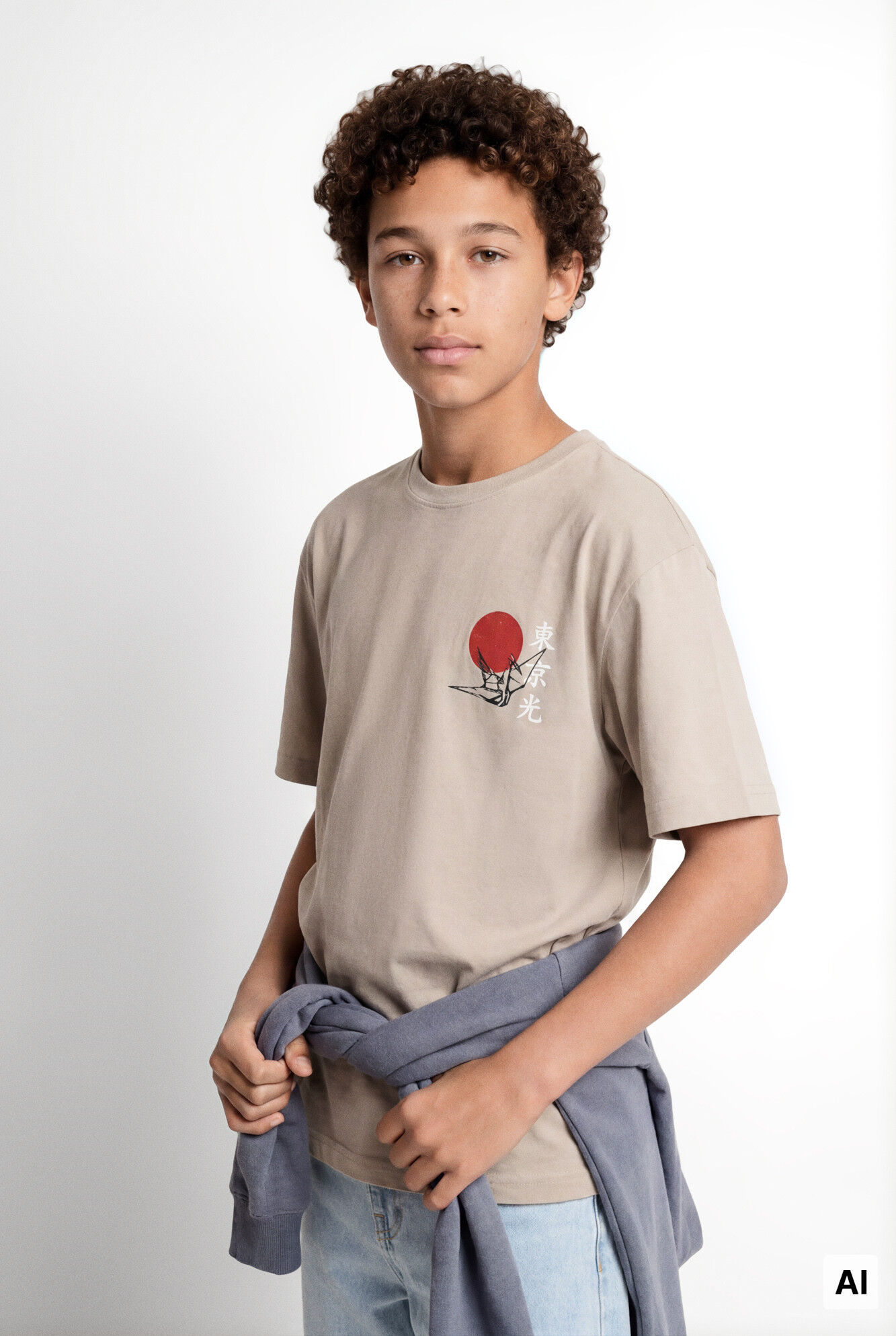 Springfield Kids Playera manga corta Monte Fuji ni&ntilde;o