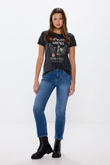 Springfield Playera "savage wings" gris