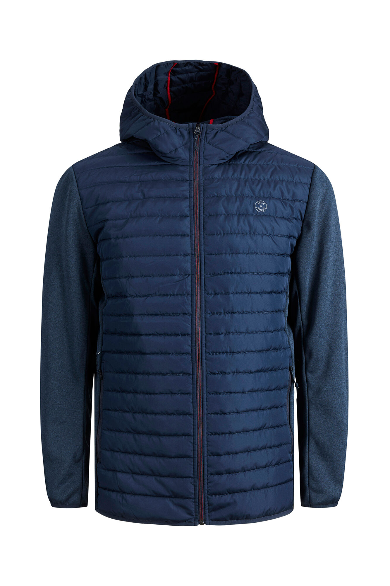 Jack & Jones Chamarra acolchada combinada azul