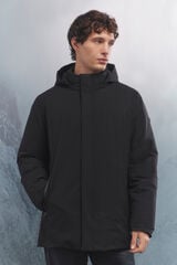 Springfield Parka térmica acolchado negro