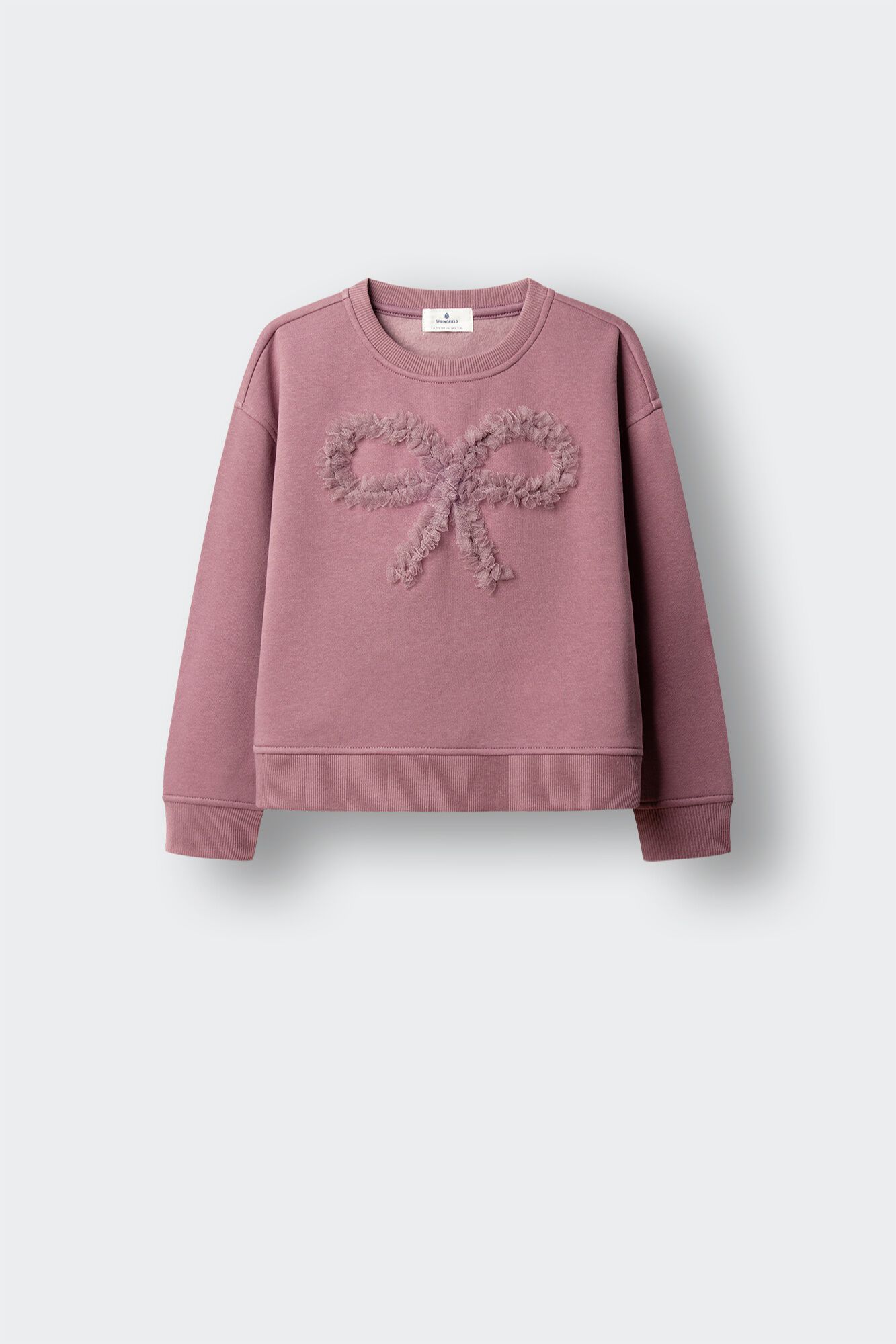 Springfield Kids Sudadera con lazo de tul para ni&ntilde;a