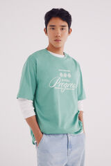 Springfield Playera logo progress verde