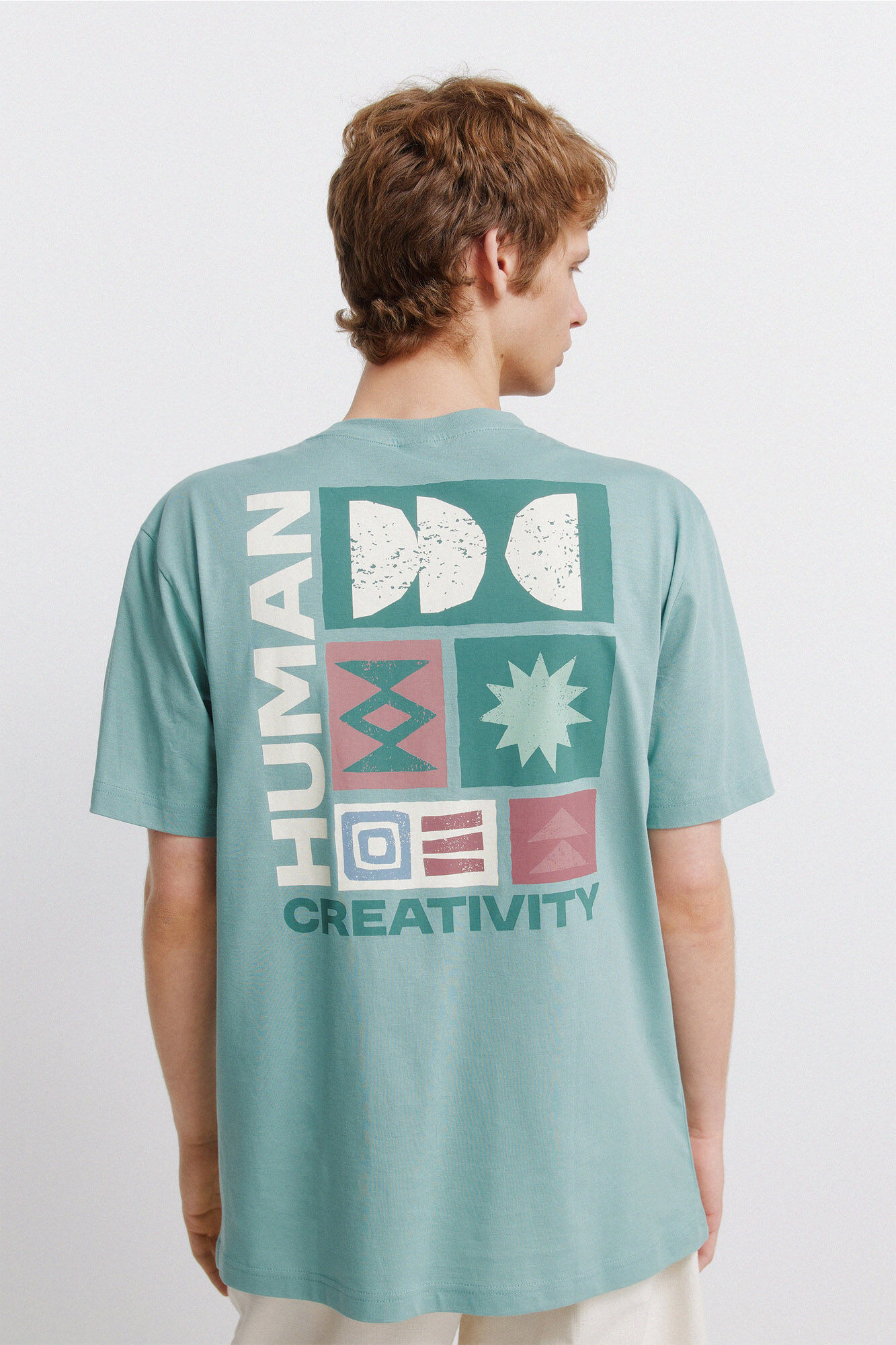 Springfield Playera human creativity turquesa