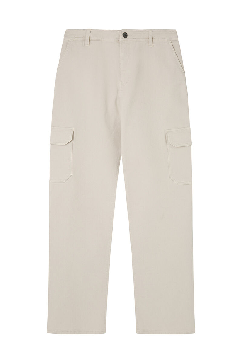 Springfield Pantal&oacute;n cargo algod&oacute;n beige