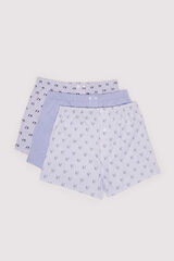 Springfield Pack 3 boxers perros azul