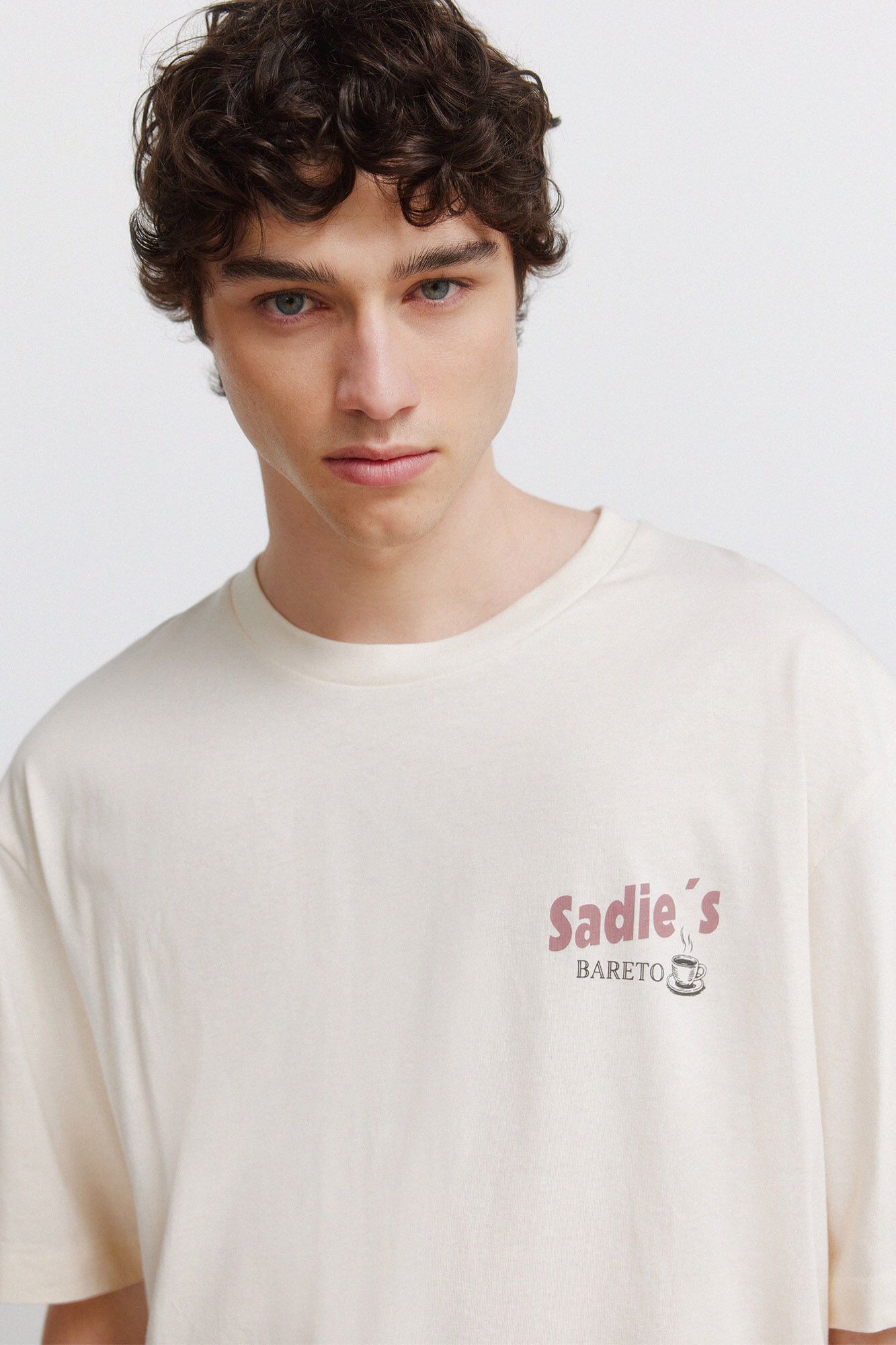 Springfield Playera bareto blanco