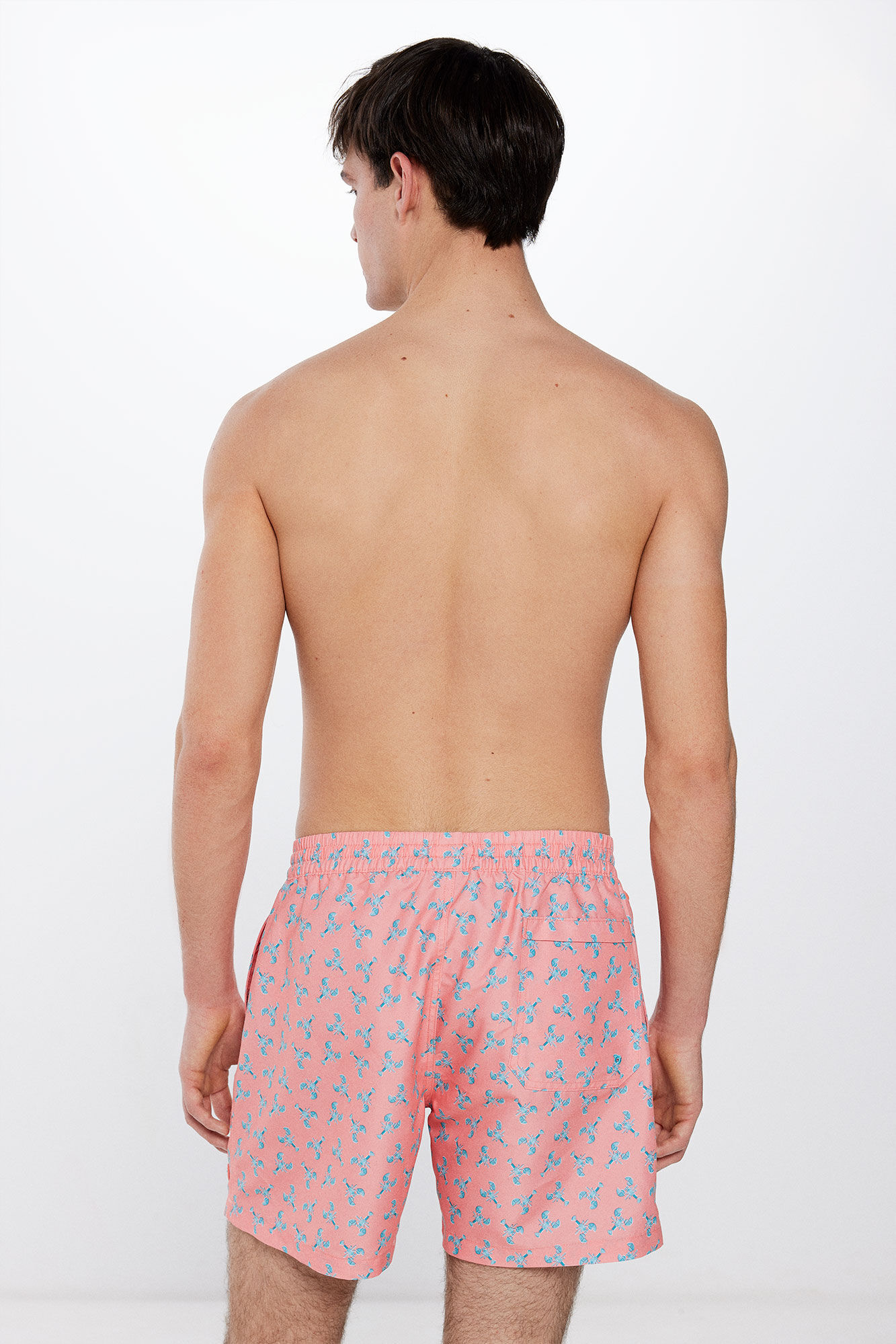 Springfield Ba&ntilde;ador estampado langostas estampado