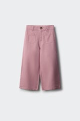 Springfield Pantalón lino niña fucsia
