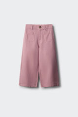 Springfield Pantalón lino niña fucsia