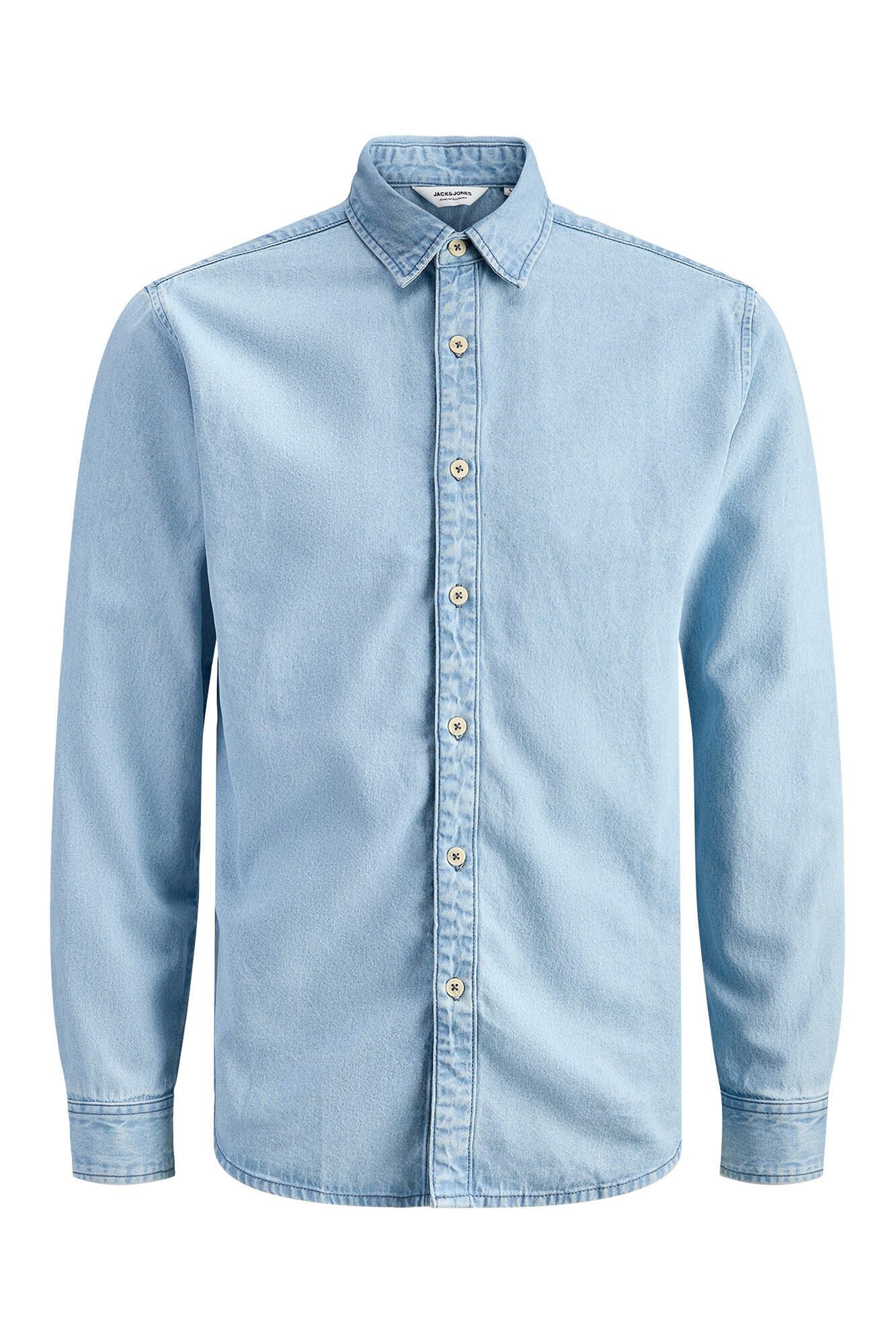 Jack & Jones Camisa de mezclilla azul tinta