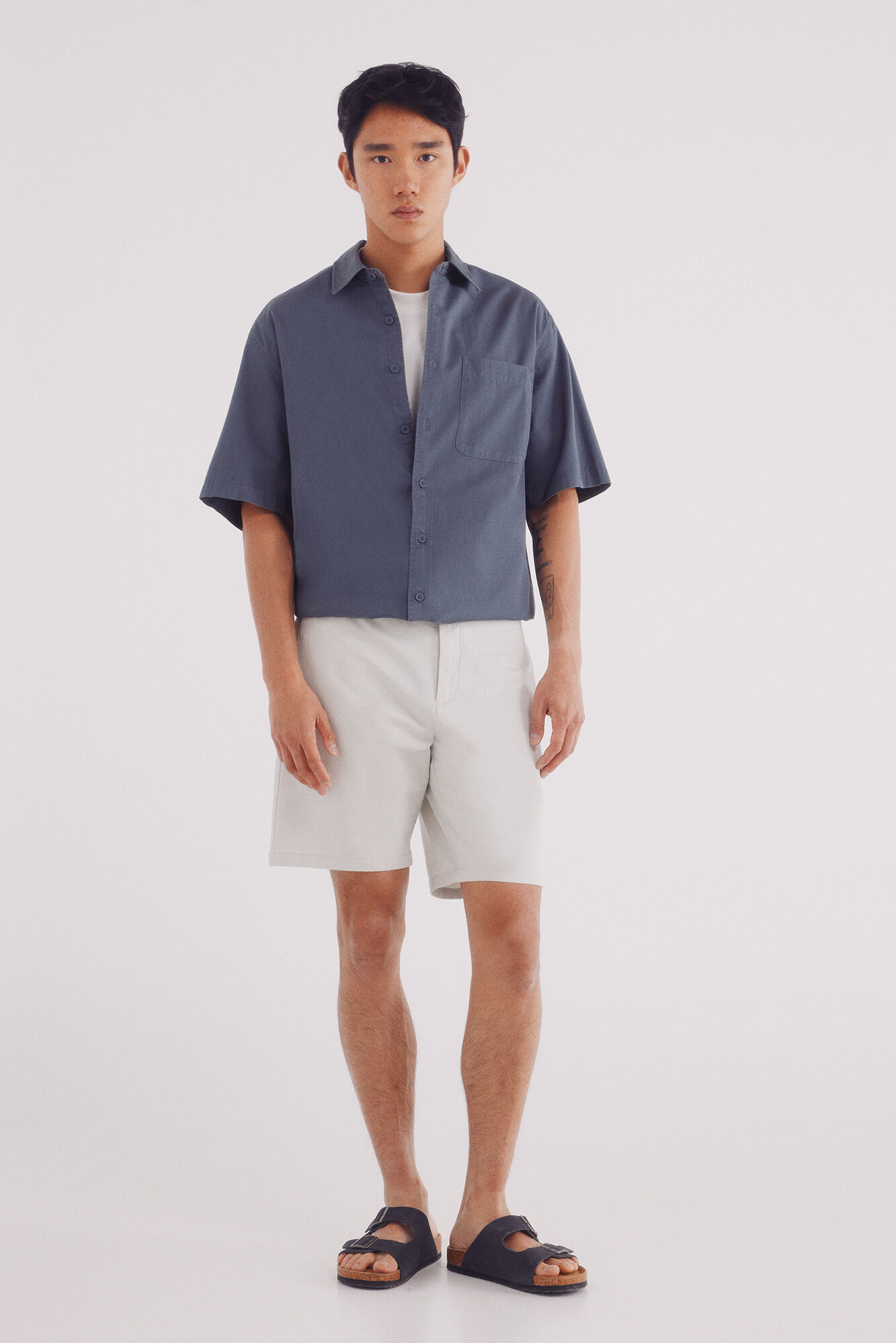 Springfield Bermuda smart comfort slim fit estampado