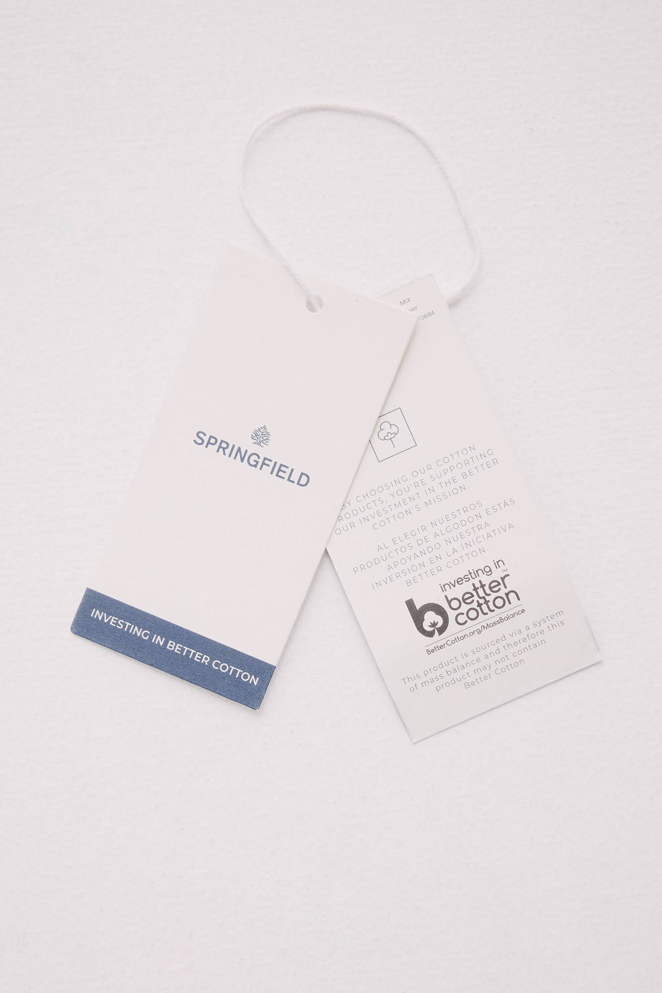 Springfield Su&eacute;ter manga corta estructura cuello polo marino