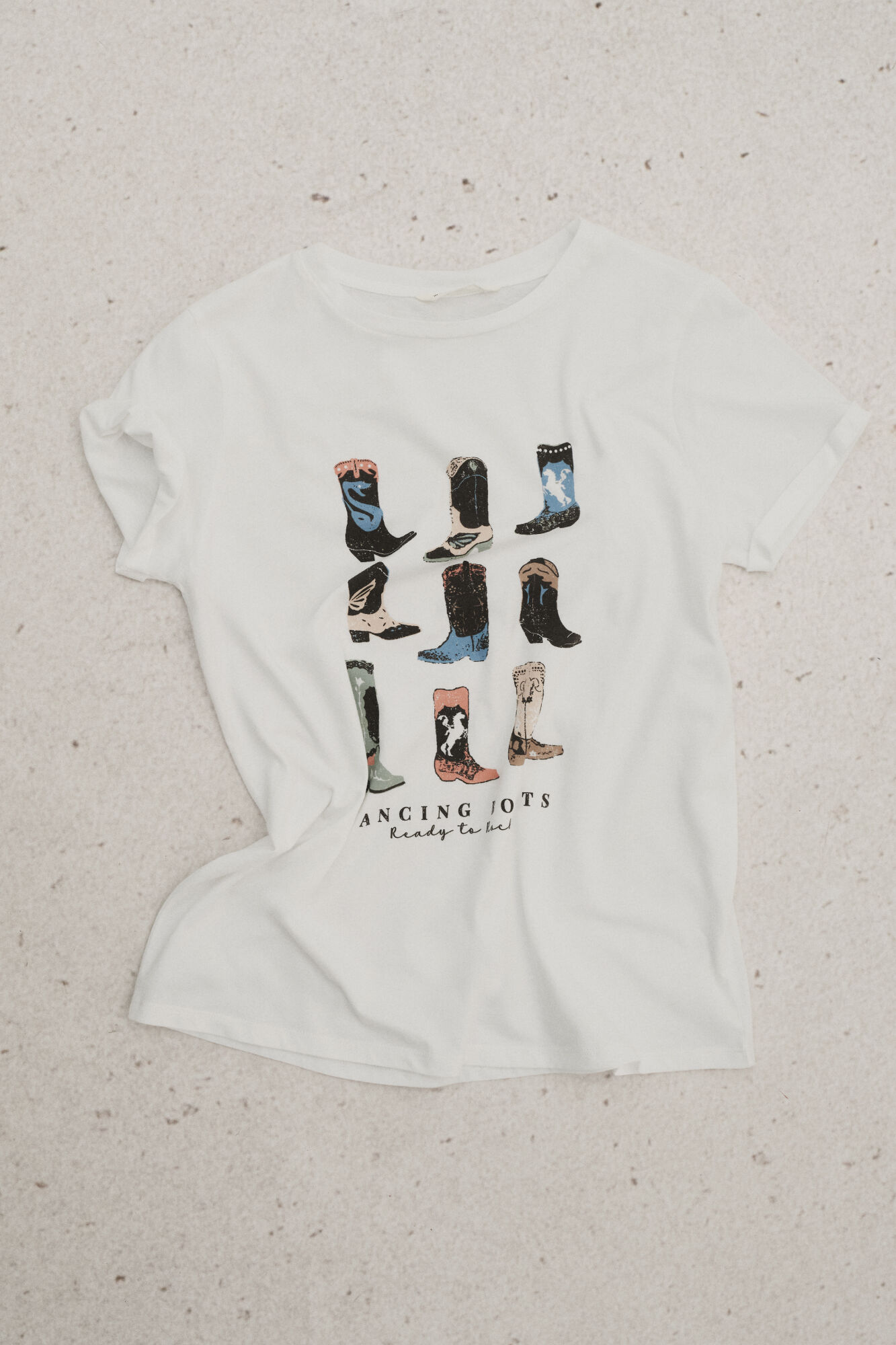 Springfield Playera "Dancing boots"