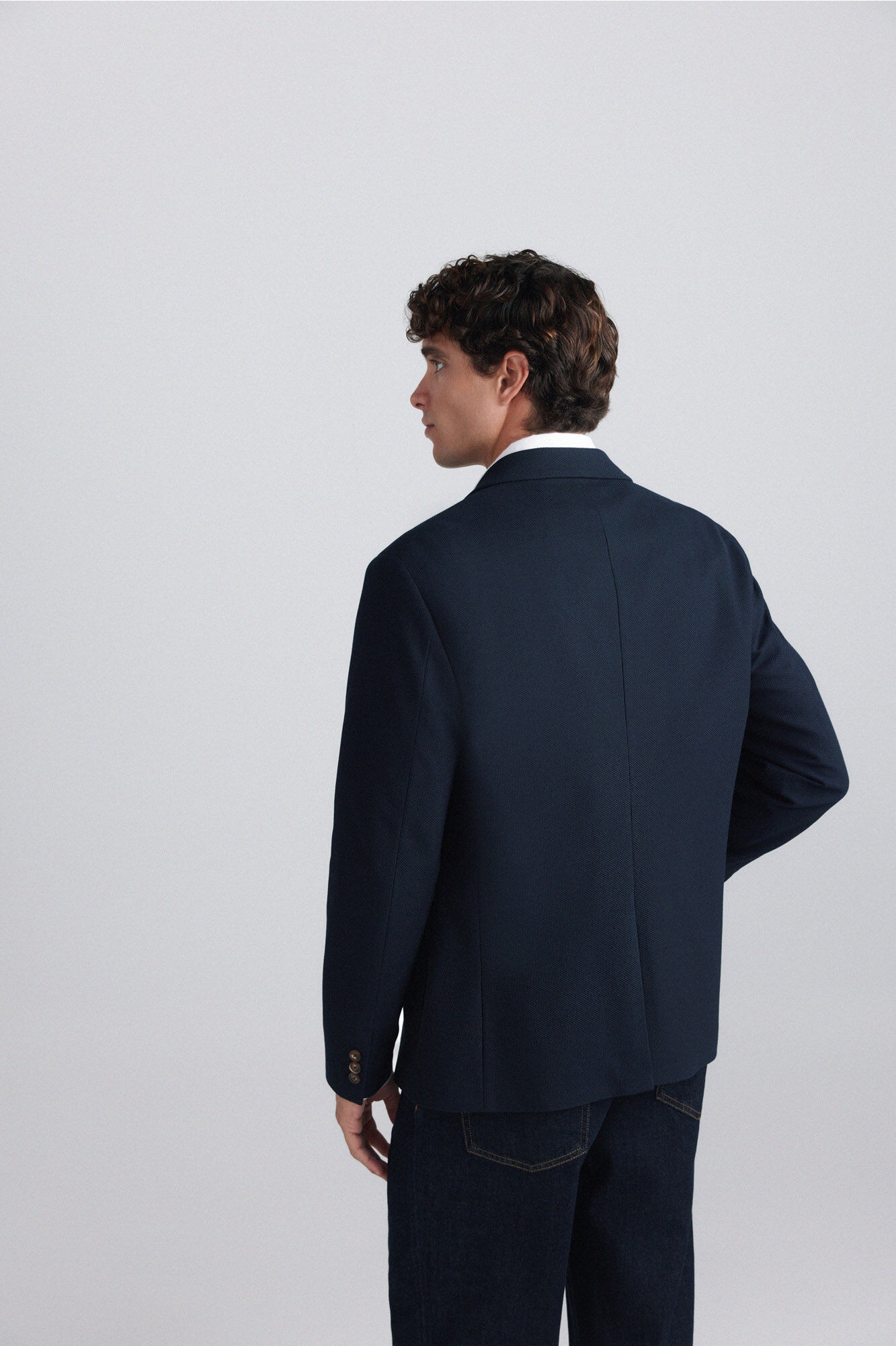 Springfield Blazer ojo de perdiz azul