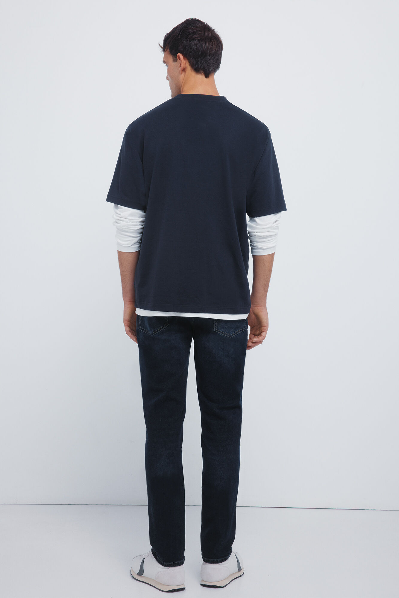 Springfield Jeans azul muy oscuro slim fit azul