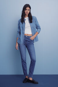 Springfield Jeans ajustados y recortados