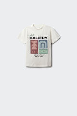 Springfield Kids Playera manga corta para ni&ntilde;o marfil