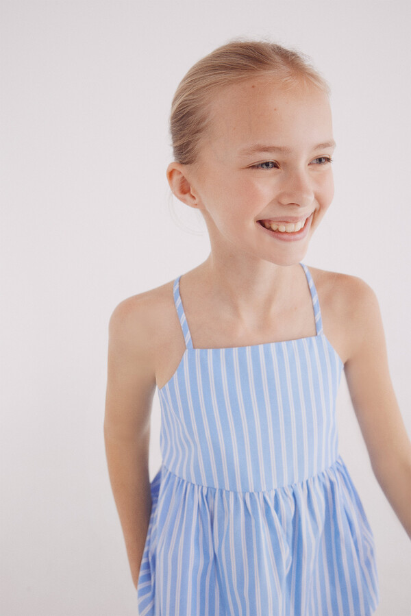 Springfield Kids Top tirantes rayas niña  azul indigo