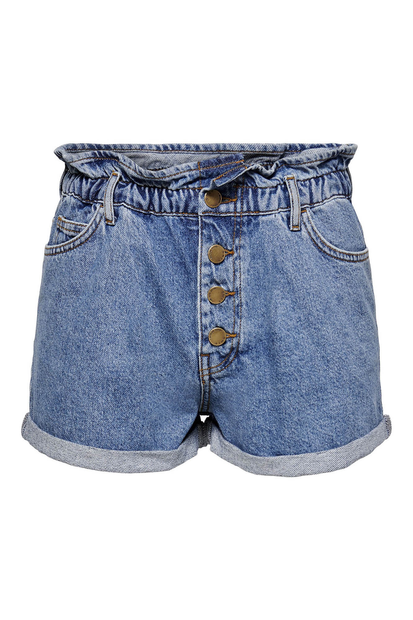 Only Short denim azulado