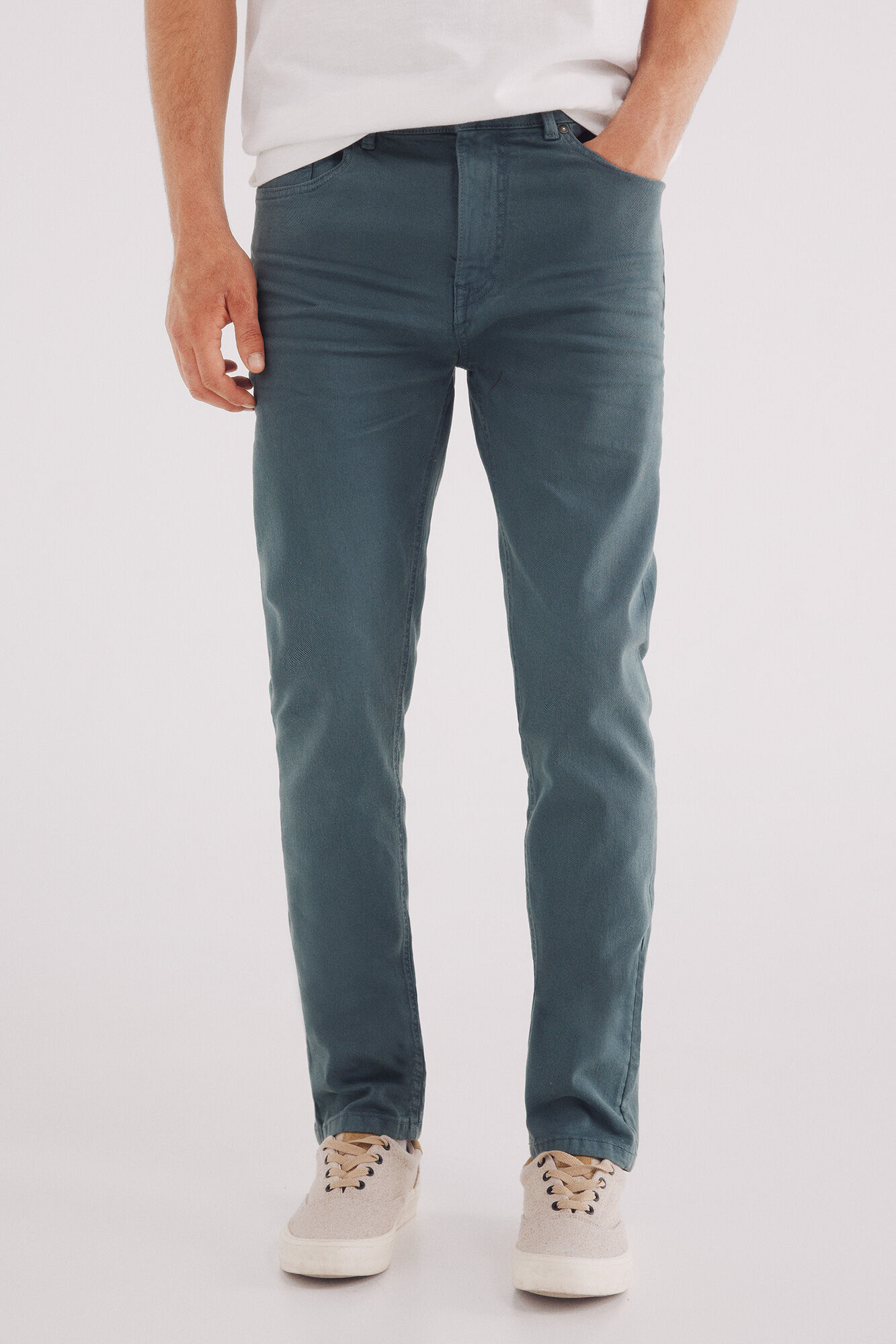 Springfield Pantal&oacute;n slim fit de 5 bolsillo