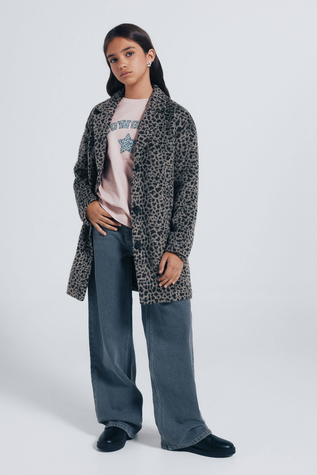 Springfield Kids Playera manga larga cowgirl ni&ntilde;a. rosa