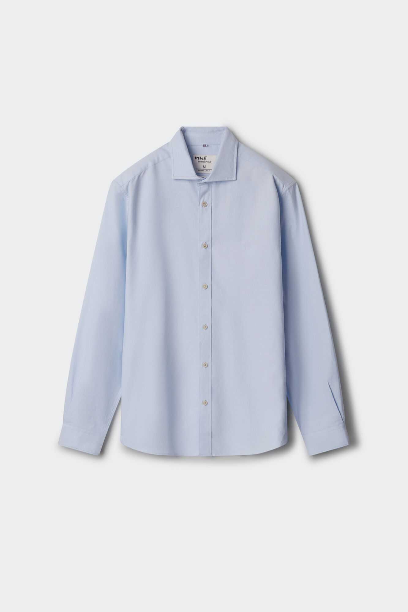 Springfield Camisa oxford ligero azul indigo