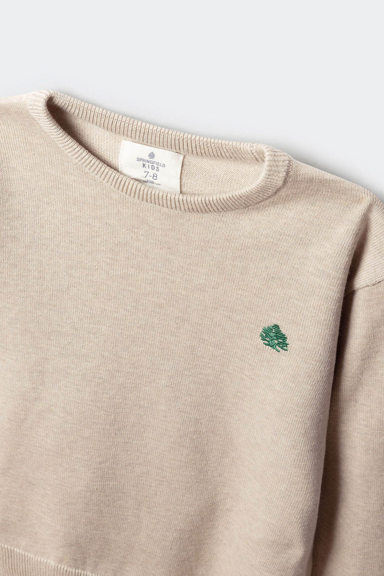 Springfield Kids Jersey b&aacute;sico ni&ntilde;o caf&eacute;