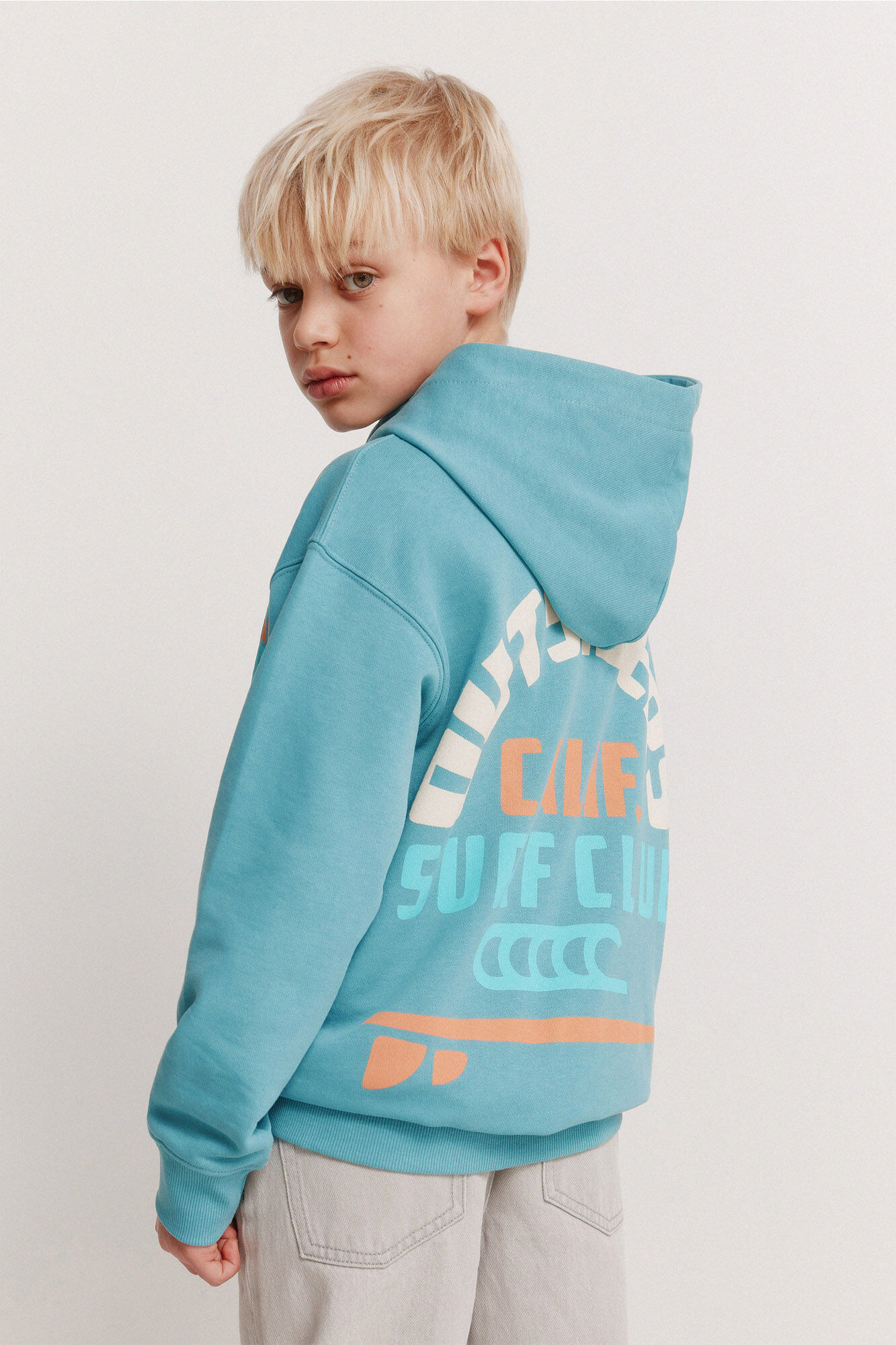 Springfield Kids Sudadera de ni&ntilde;o outsiders azul