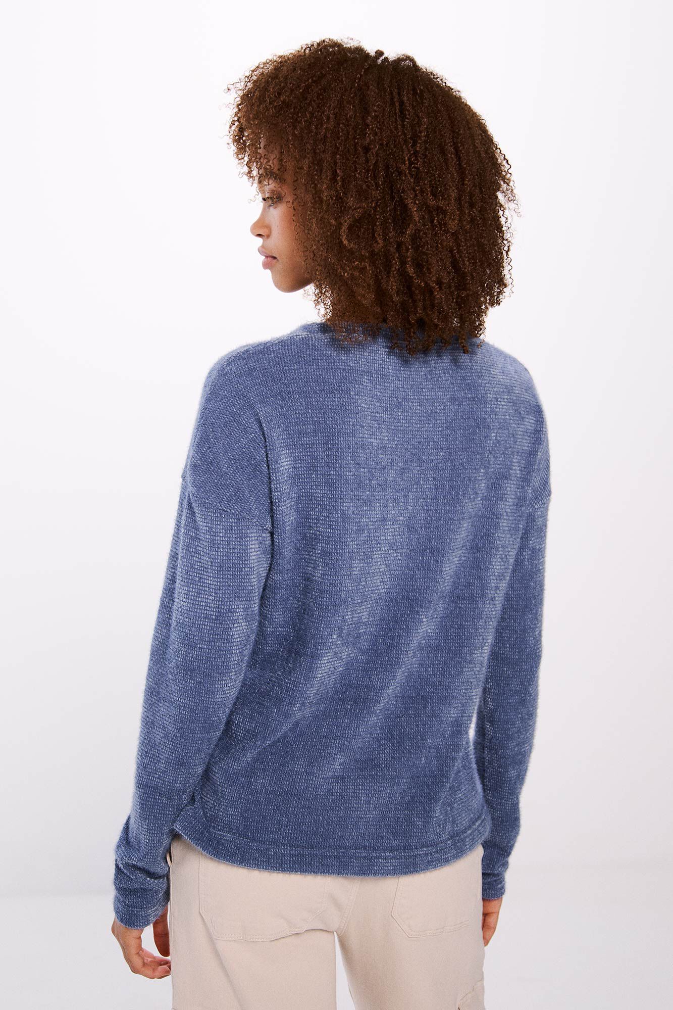 Springfield Playera "Original" chenilla azul