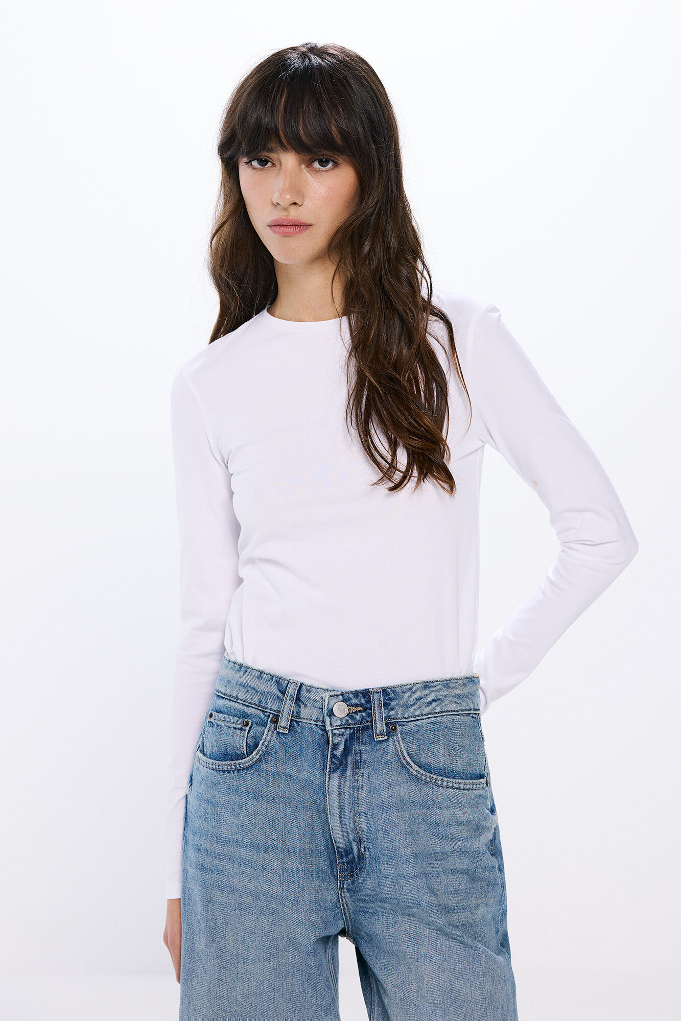 Springfield Playera entallada algod&oacute;n 