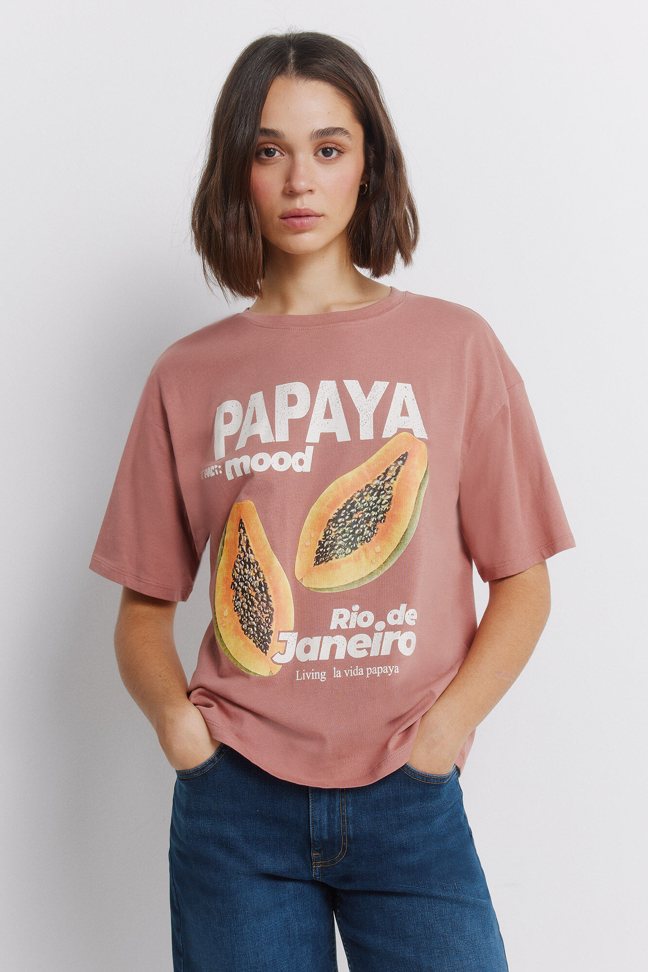 Springfield Playera manga corta tropical