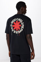 Springfield Playera Red Hot Chilli Peppers negro