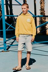 Springfield Kids Bermudas para ni&ntilde;o de denim azulado