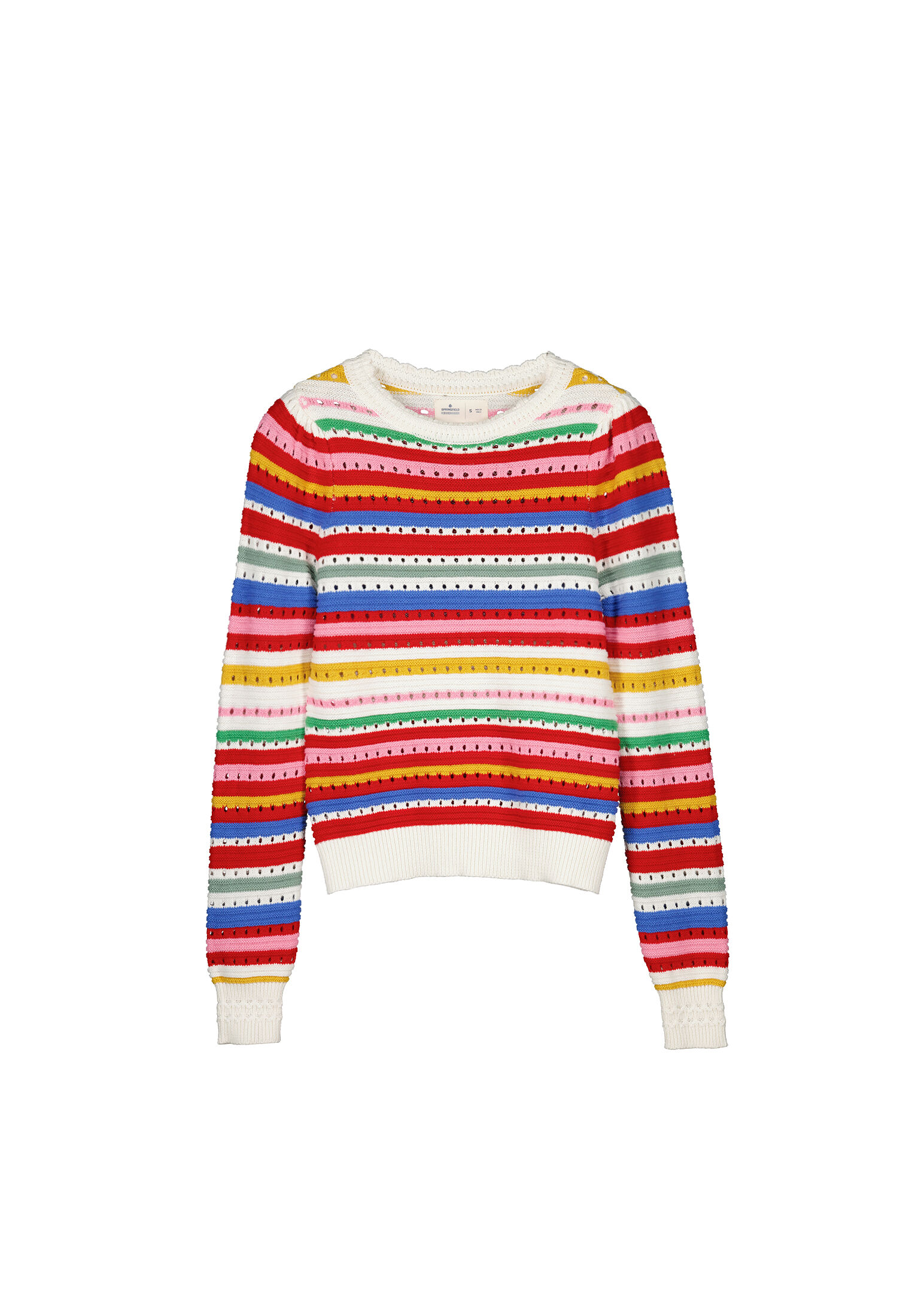 Springfield Su&eacute;ter Estructura Links rojo