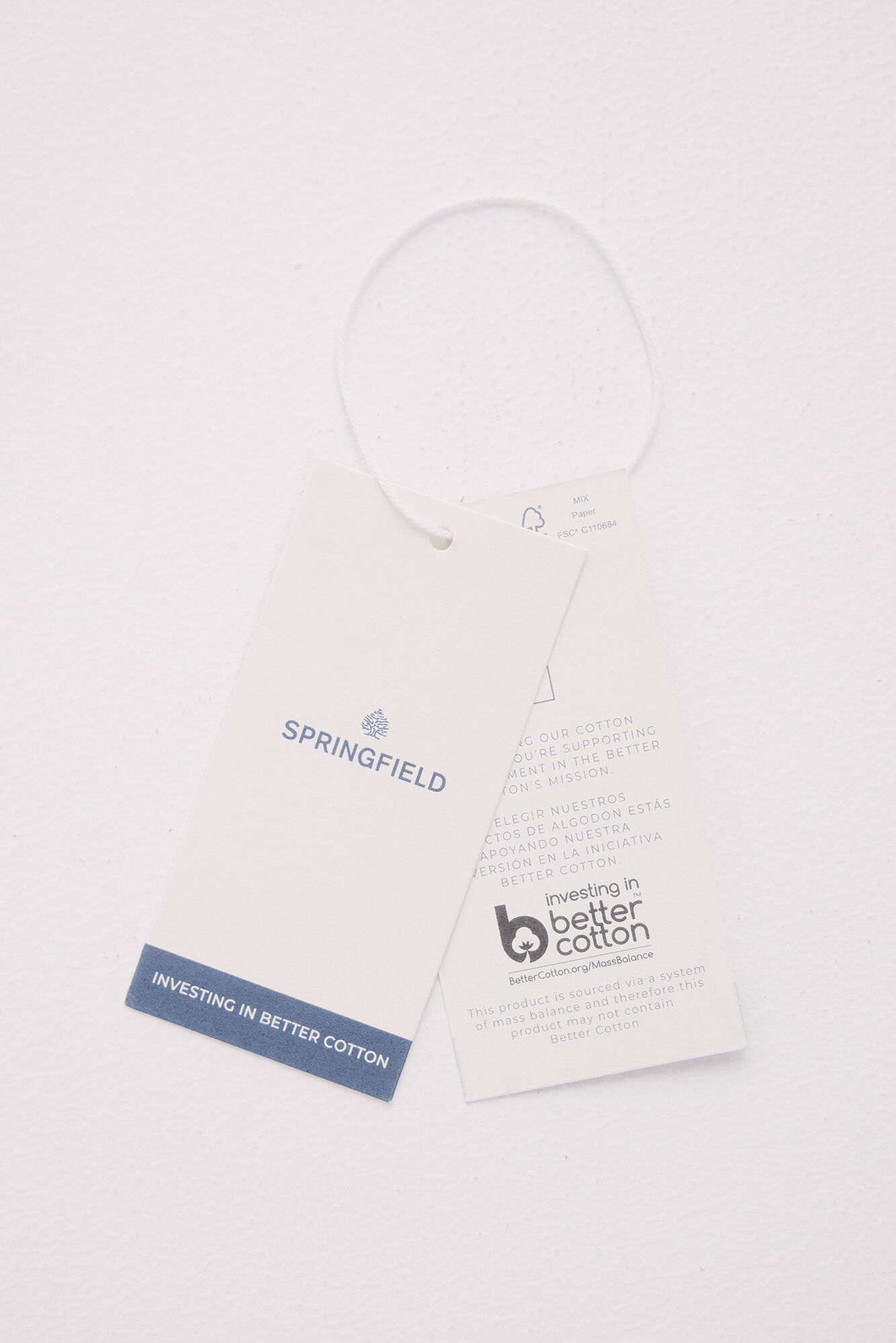 Springfield Bermuda smart comfort slim fit estampado