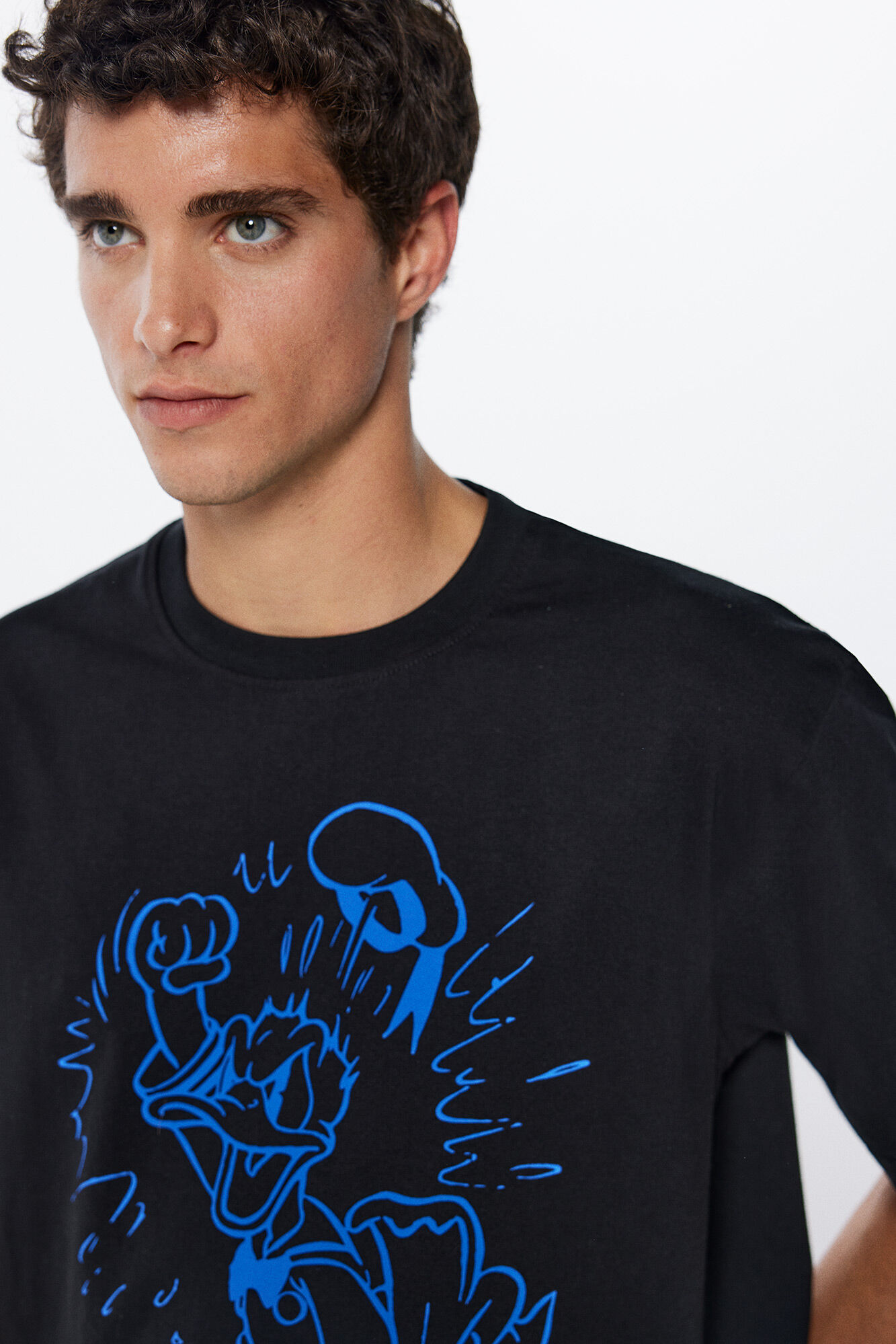 Springfield Playera Donald negro