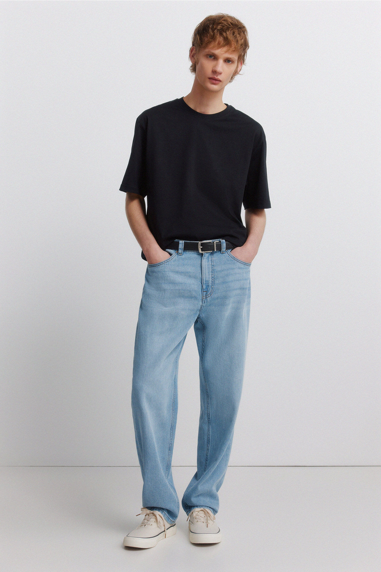 Springfield Playera b&aacute;sica negro