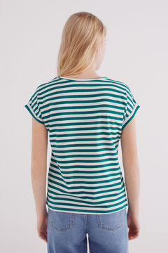 Springfield Playera "Sorry for being perfect" verde