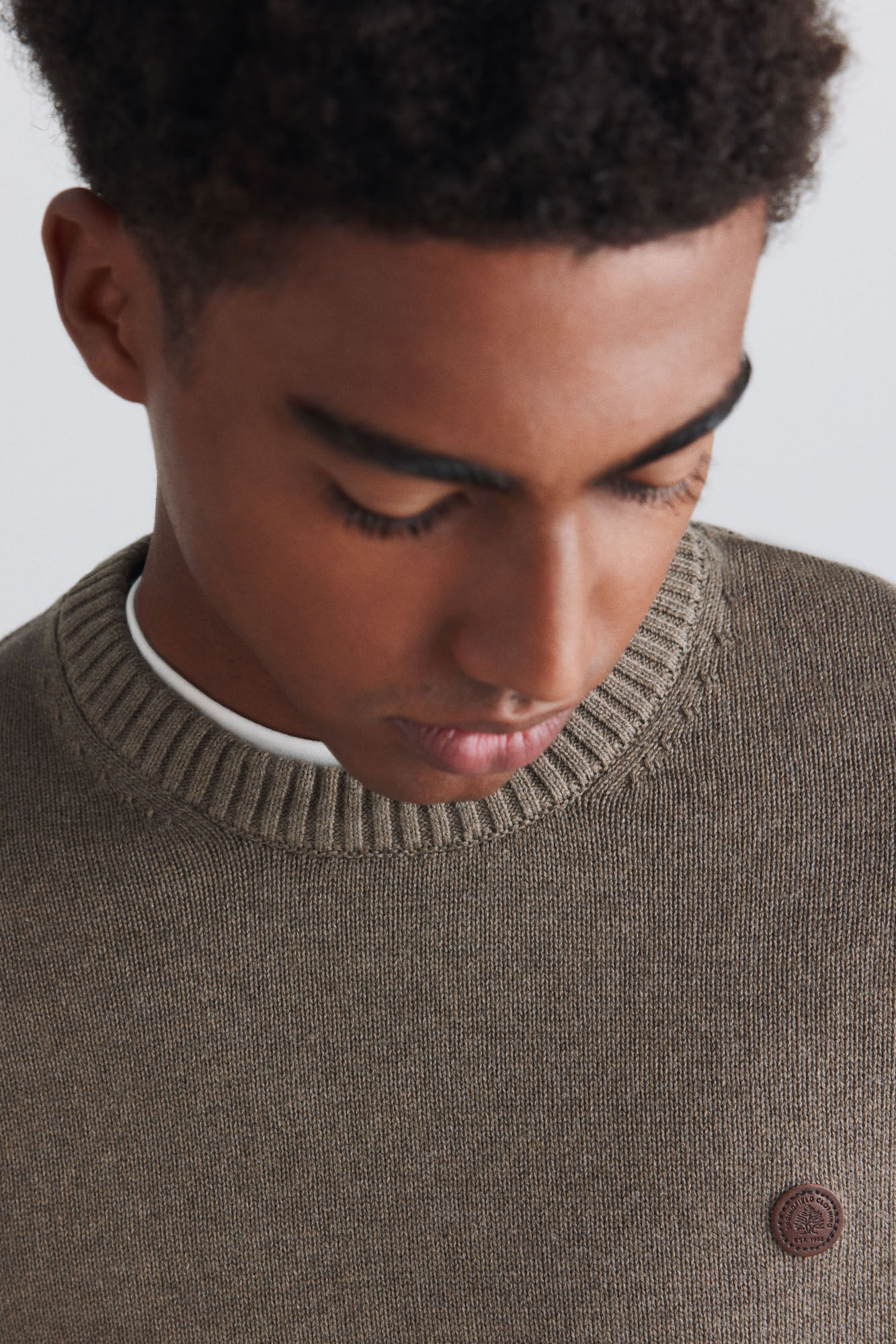 Springfield Su&eacute;ter cuello redondo liso nude